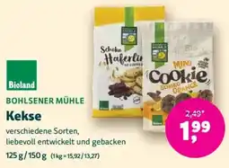 Biomarkt BOHLSENER MÜHLE Kekse Angebot
