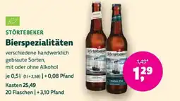 Biomarkt STÖRTEBEKER Bierspezialitäten Angebot
