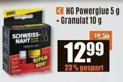 V Baumarkt HG Powerglue + Granulat Angebot