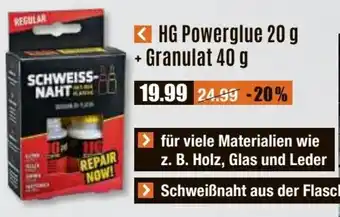 V Baumarkt HG Powerglue+Granulat Angebot