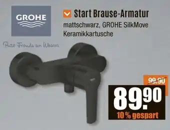 V Baumarkt GROHE Start Brause-Armatur Angebot