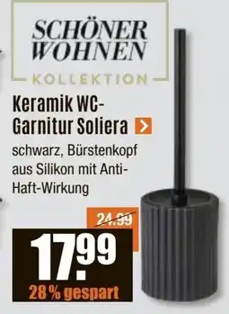V Baumarkt SCHÖNER WOHNEN Keramik WC- Garnitur Soliera Angebot