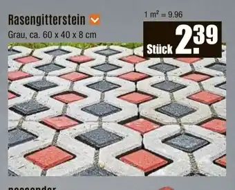 V Baumarkt Rasengitterstein Angebot