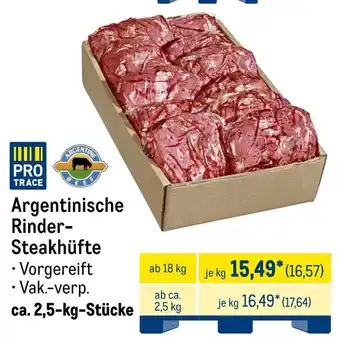 METRO Argentinische Rinder- Steakhüfte Angebot