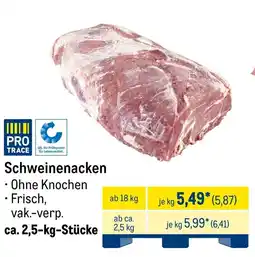 METRO Schweinenacken Angebot