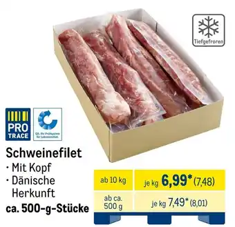 METRO Schweinefilet Angebot