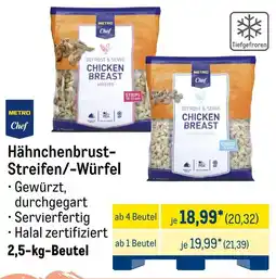 METRO METRO Chef Hähnchenbrust- Streifen/-Würfel Angebot