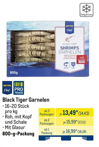 METRO METRO Black Tiger Garnelen Angebot