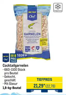 METRO METRO Chef Cocktailgarnelen Angebot