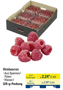 METRO Himbeeren Angebot