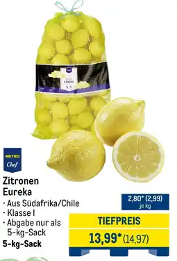 METRO METRO Chef Zitronen Angebot