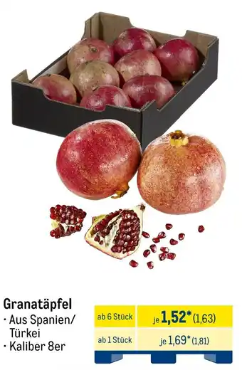 METRO Granatäpfel Angebot