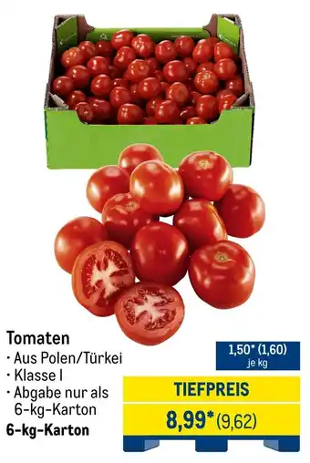 METRO Tomaten Angebot