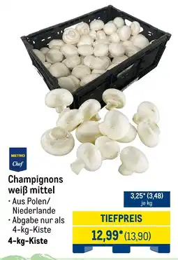 METRO METRO Chef Champignons weiß mittel Angebot