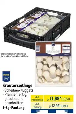 METRO METRO Chef Kräuterseitlinge Angebot