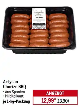 METRO Artysan Chorizo BBQ Angebot