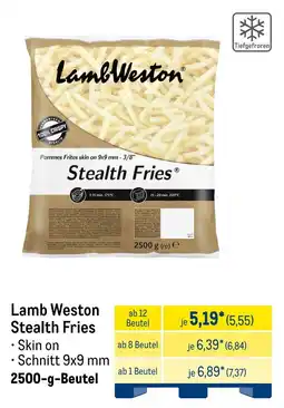 METRO Lamb Weston Stealth Fries Angebot
