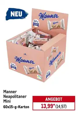 METRO Manner Neapolitaner Mini Angebot