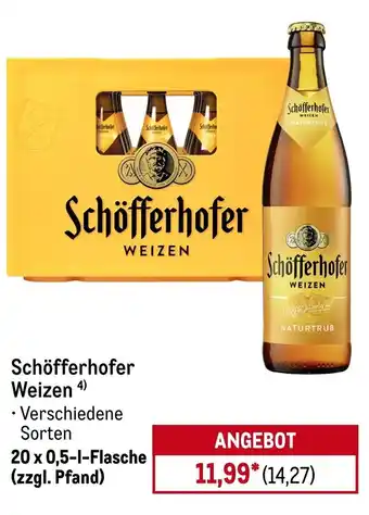METRO Schöfferhofer Weizen Angebot