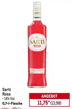 METRO Sarti Rosa Angebot