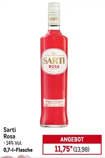 METRO Sarti Rosa Angebot