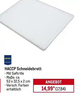 METRO METRO Chef HACCP Schneidebrett Angebot