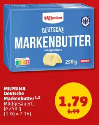 PENNY MILPRIMA Deutsche Markenbutter Angebot