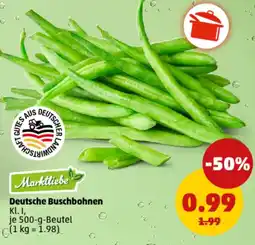 PENNY Marktliebe Deutsche Buschbohnen Angebot