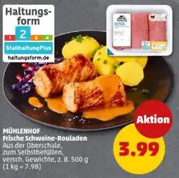 PENNY MÜHLENHOF Frische Schweine-Rouladen Angebot