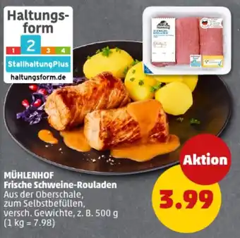 PENNY MÜHLENHOF Frische Schweine-Rouladen Angebot