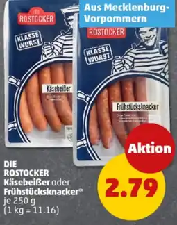 PENNY DIE ROSTOCKER Käsebeißer oder Frühstücksknacker Angebot