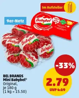 PENNY BEL BRANDS Mini Babybel Angebot