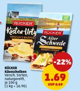 PENNY RÜCKER Käsescheiben Angebot