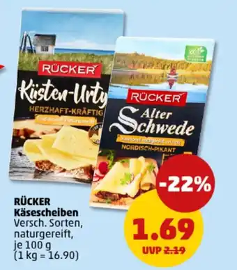 PENNY RÜCKER Käsescheiben Angebot