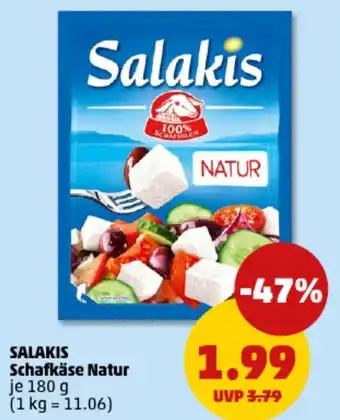 PENNY SALAKIS Schafkäse Natur Angebot