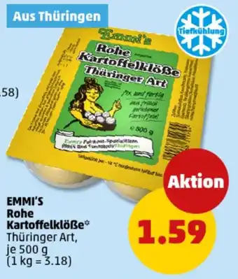 PENNY EMMI'S Rohe Kartoffelklöße Angebot