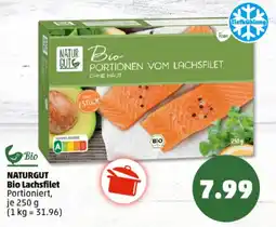 PENNY Bio NATURGUT Bio Lachsfilet Angebot