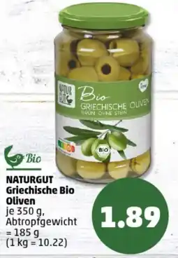PENNY NATURGUT Griechische Bio Oliven Angebot