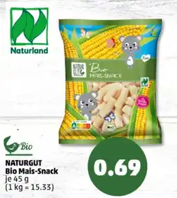 PENNY NATURGUT Bio Mais-Snack Angebot