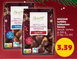 PENNY DOUCEUR Gefüllte Lebkuchen- herzen Angebot