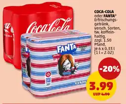 PENNY COCA-COLA oder FANTA Angebot