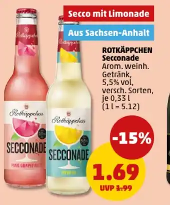 PENNY ROTKÄPPCHEN Secconade Angebot