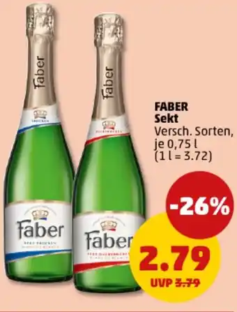 PENNY FABER Sekt Angebot