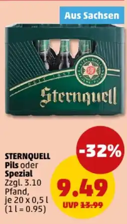 PENNY STERNQUELL Pils oder Spezial Angebot