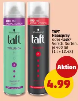 PENNY TAFT Haarspray oder -lack Angebot