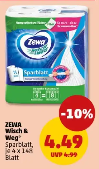 PENNY ZEWA Wisch & Weg Angebot