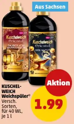 PENNY KUSCHEL- WEICH Weichspüler Angebot