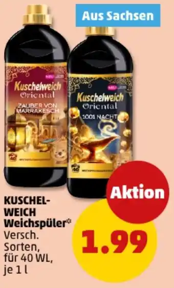 PENNY KUSCHEL- WEICH Weichspüler Angebot