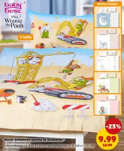 PENNY baby best Wende-Bettwäsche-Garnitur für Kleinkinder Angebot