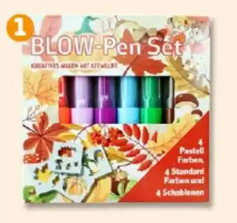PENNY 112-teiliges Blow-Pen-Set Angebot